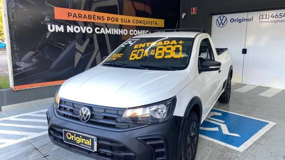 VOLKSWAGEN SAVEIRO 1.6 MSI ROBUST CS 16V FLEX 2P MANUAL